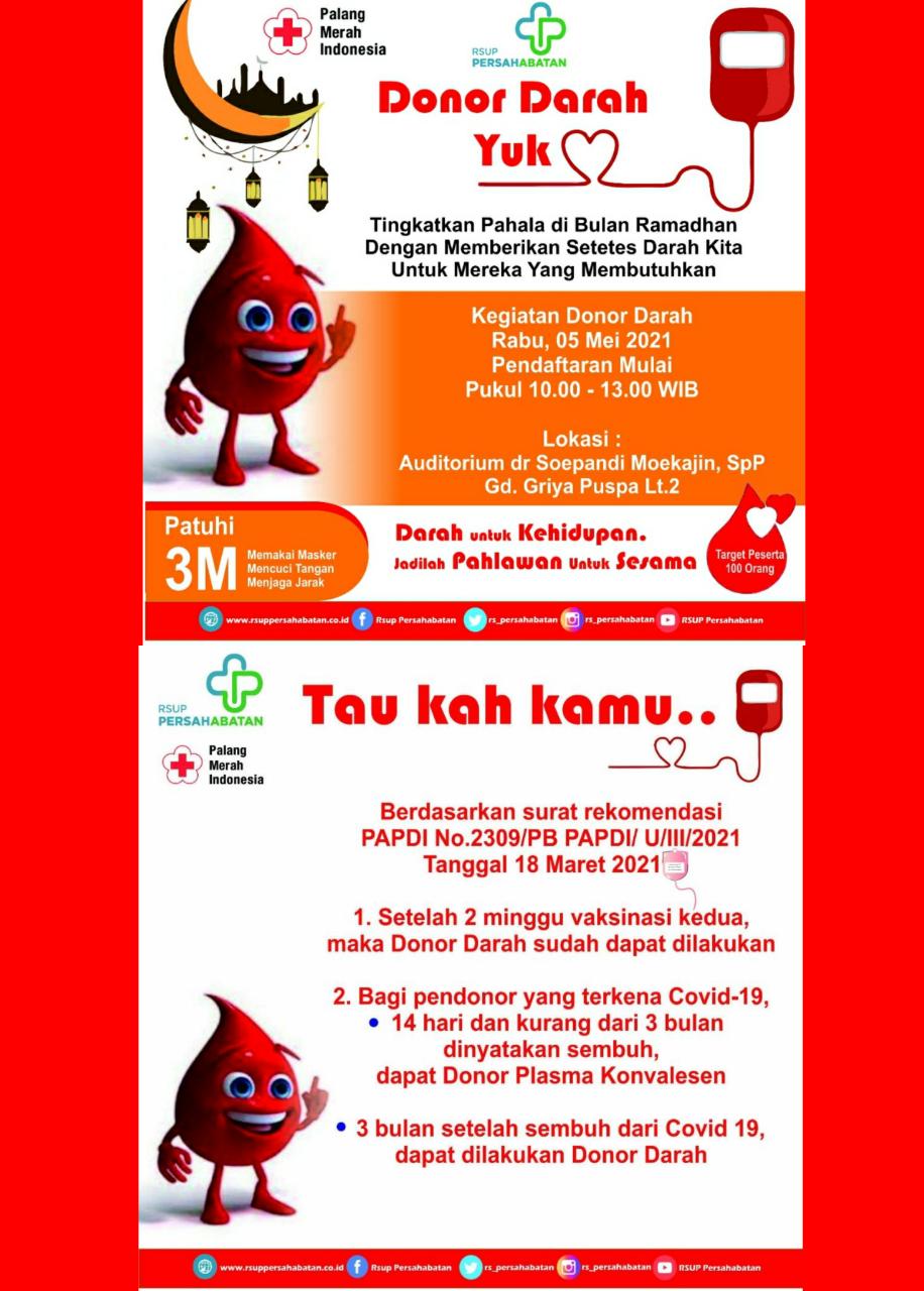 Donor Darah Di Bulan Ramadhan