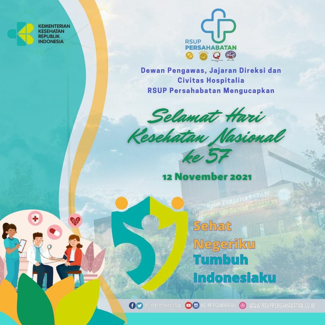 Selamat Hari Kesehatan Nasional Ke-57, Sehat Negeriku Sehat Indonesiaku